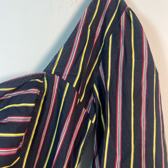 Free People Sunshine In Sicily Top Puff Sleeve Blouse Large - Picture 6 of 10